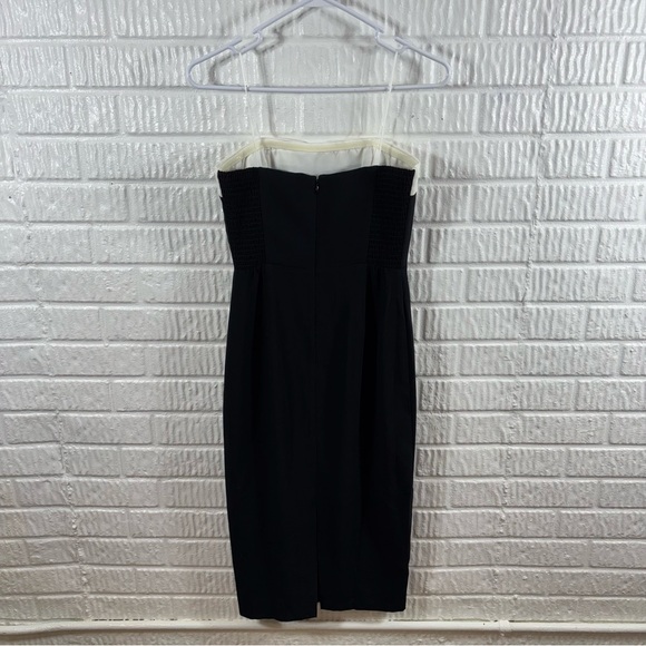 Amanda Uprichard x REVOLVE Kerry Midi Dress in Black and White Small - Picture 5 of 7